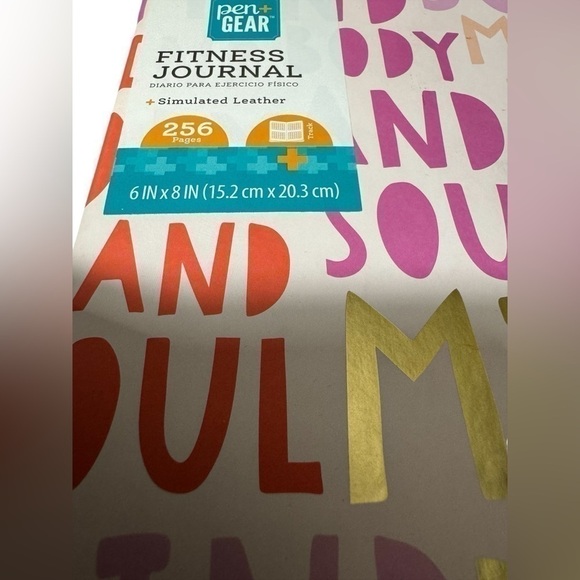 Pen Gear Fitness Log Book Journal & Workout Planner Goal Tracking 156 Page 8 X 6 - Picture 7 of 11